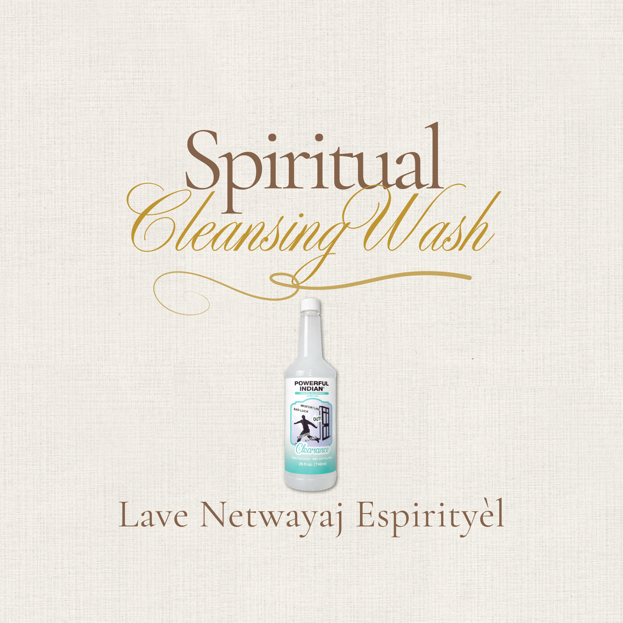 Spiritual Cleansing Wash