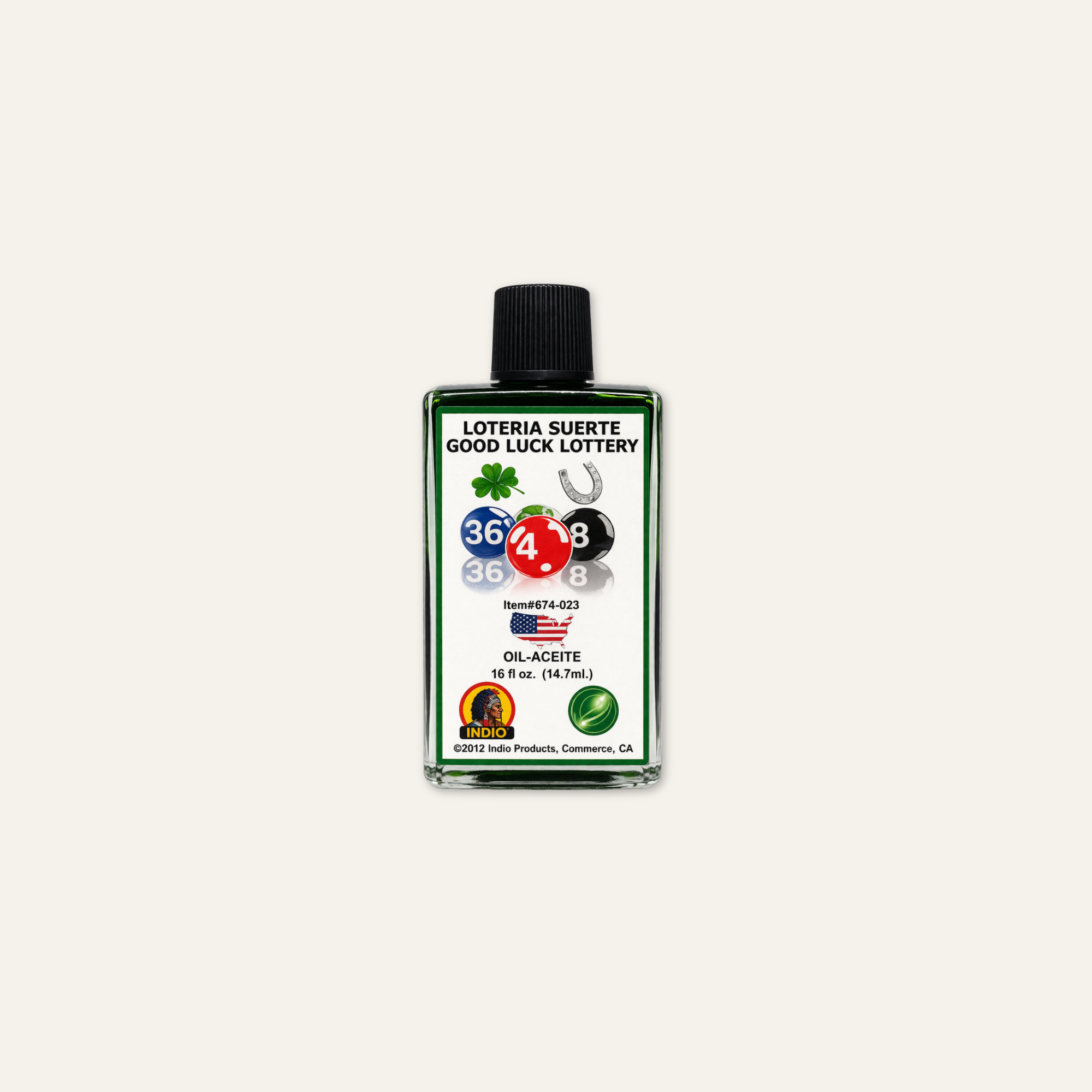 Good Luck Lottery Oil (Lotería Suerte)
