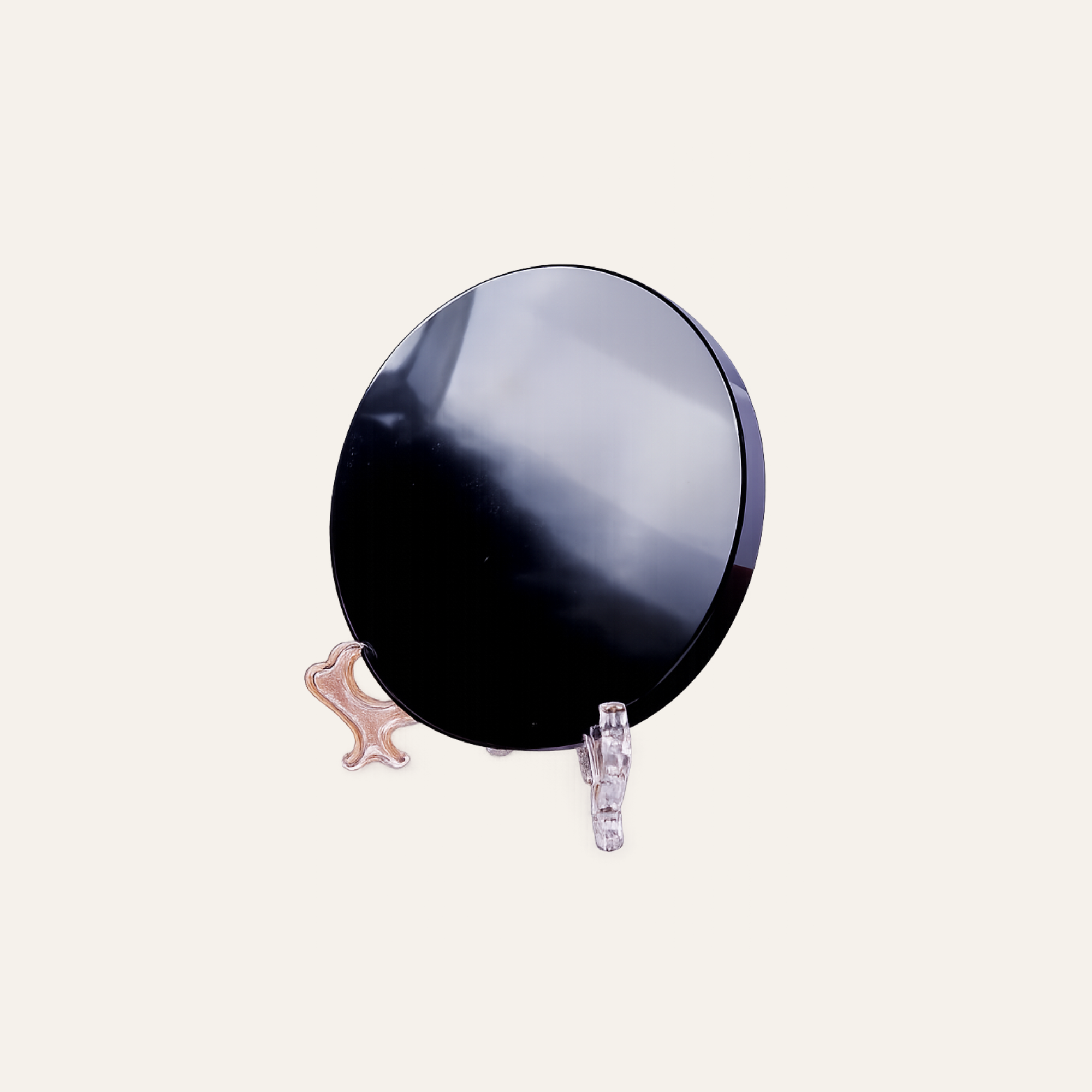 Black Obsidian Back to Sender Mirror
